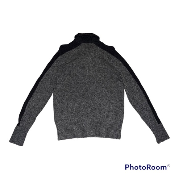 NWT Banana Republic Gray Cozy Shawl-Collar Sweater - Picture 3 of 5